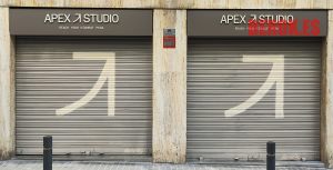 graffiti rotulacion apex studio logo
